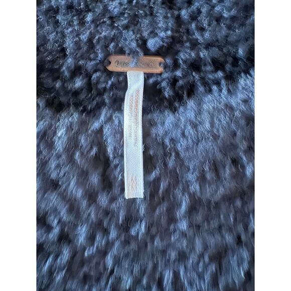 NEW Free people teddy tunic sweater dress black size medium - Picture 8 of 10